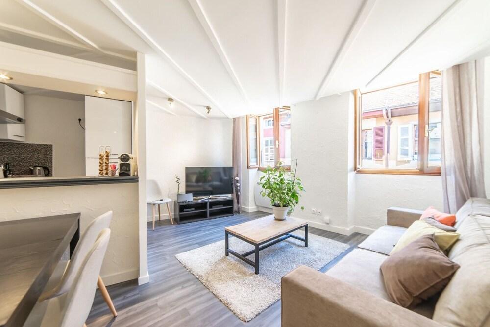 Le Saint Jean - Appartement Rue Carnot Pour 2 - 4 Pers Annecy Exterior photo
